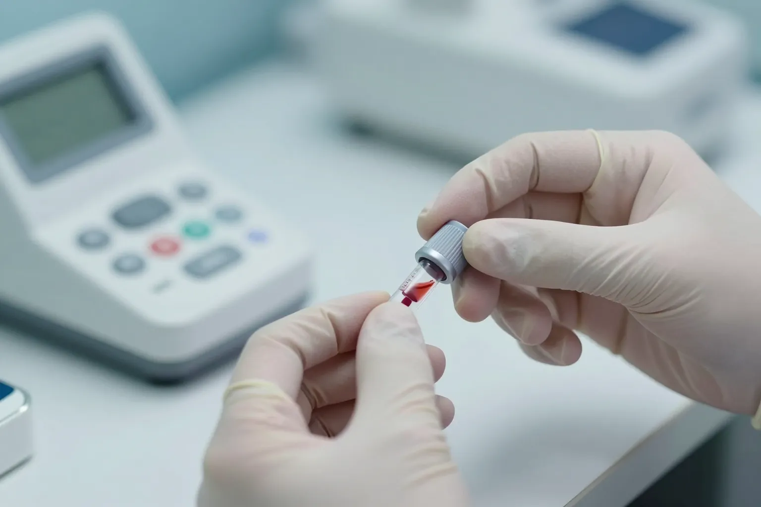 Whole blood draw, one session